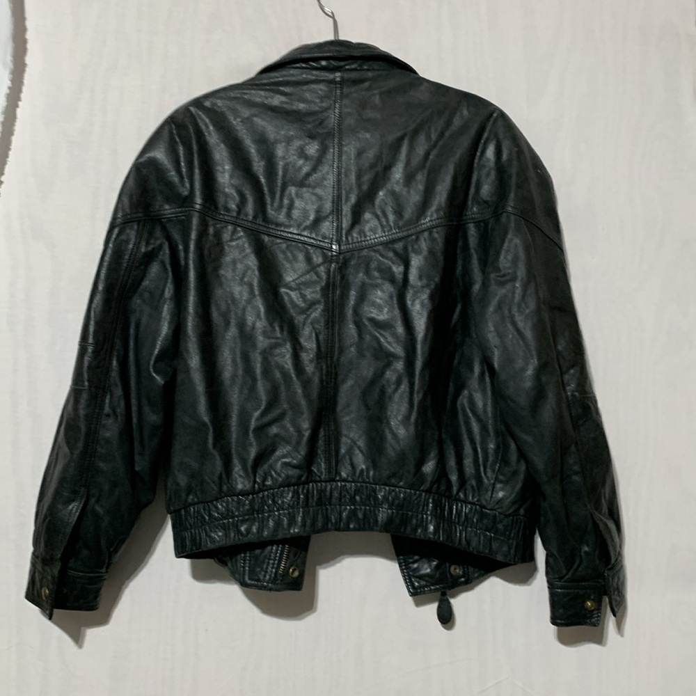 Vintage 80s AM2 Leather Jacket - Picture 7 of 9